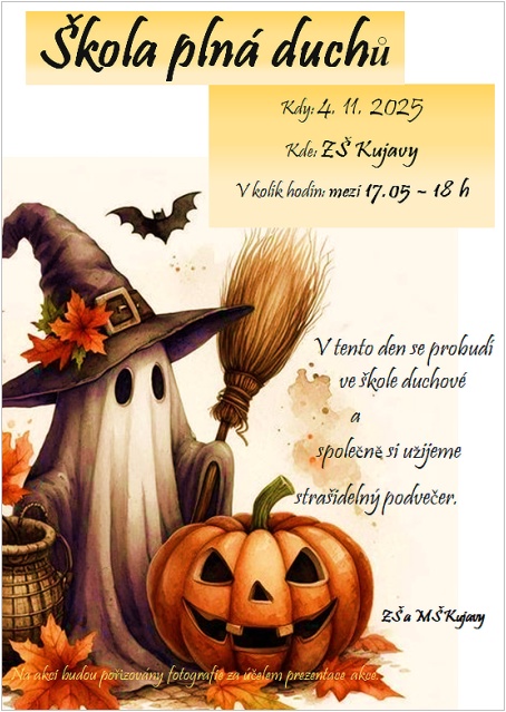 Škola plná duchů 4.11.2025